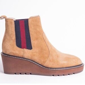 CECILIA NEW YORK GEMMA WEDGE BOOTS